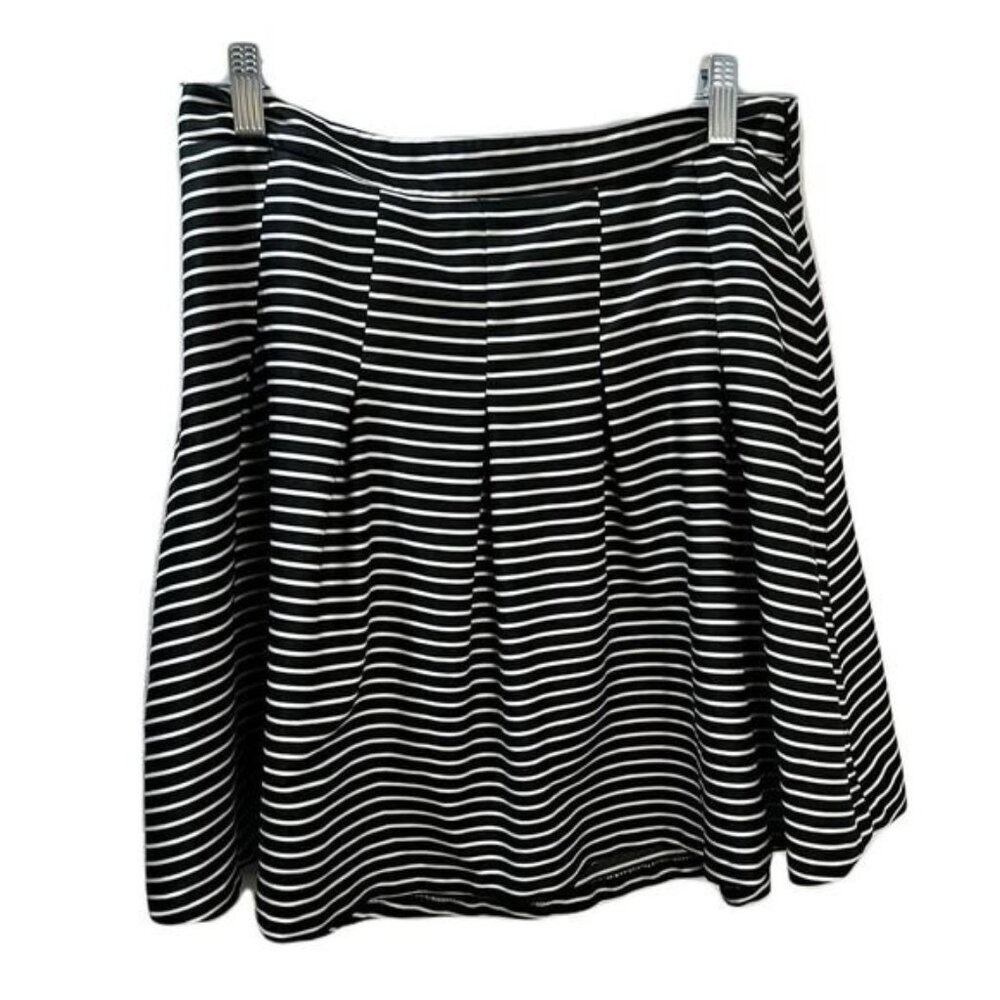 The Limited Skater Skirt Stripes Pleated Size‎ 6